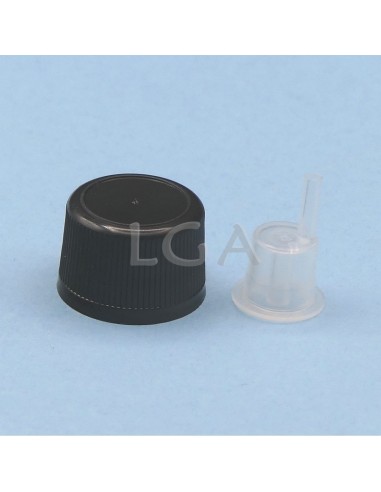 Flacone rotondo vetro ambra Ø18 Italiano 15ml