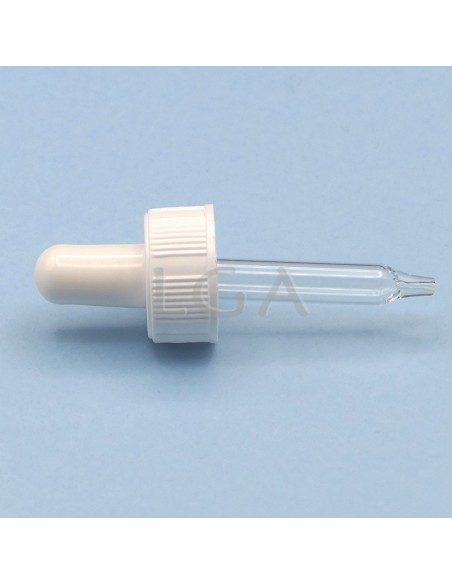 Frasco rotondo de vidrio ámbar Ø18 Farmacia 15ml