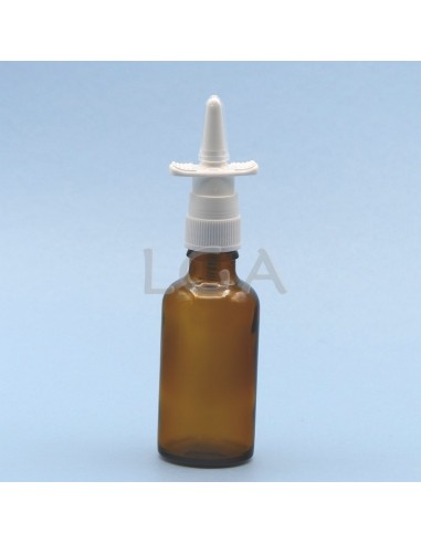 Amber glass round bottle Ø18 DIN 50ml