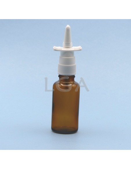 Amber glass round bottle Ø18 DIN 30ml