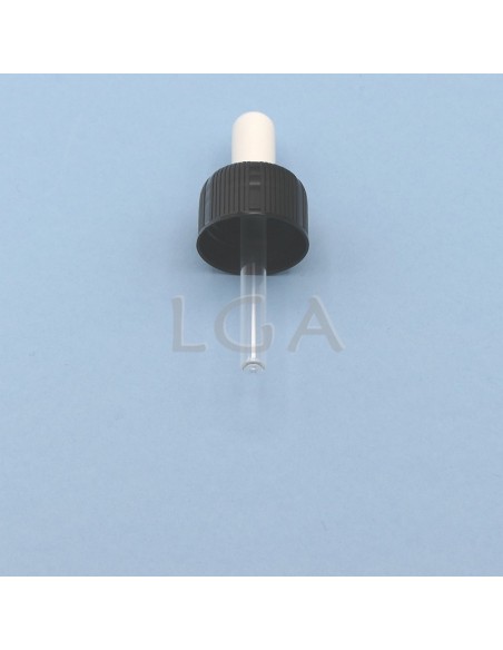 Flacone rotondo vetro ambra ØPP28 30ml