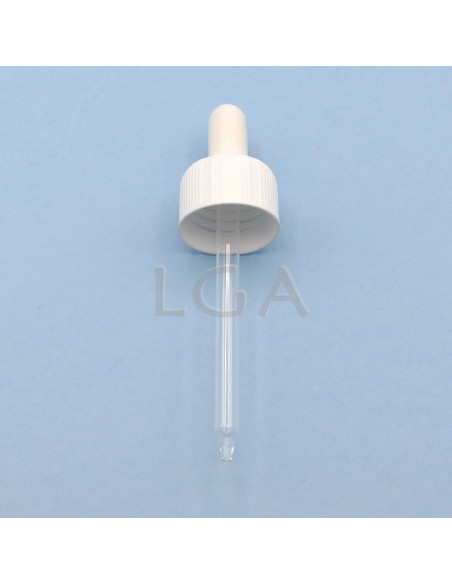Flacone rotondo vetro ambra ØPP28 60ml