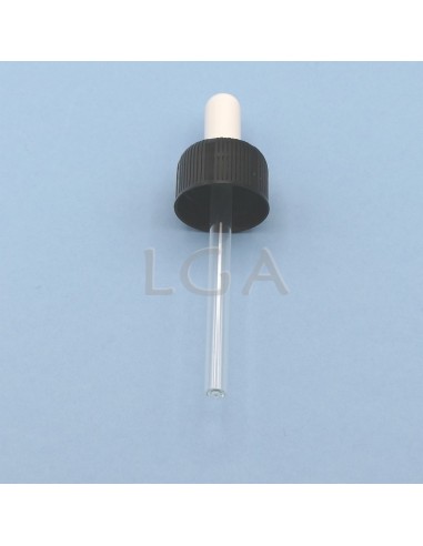 Flacone rotondo vetro ambra ØPP28 60ml
