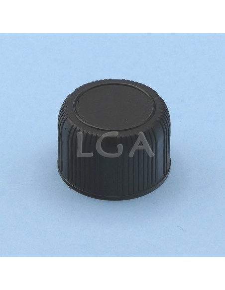 Frasco rotondo de vidrio ámbar ØPP28 300ml