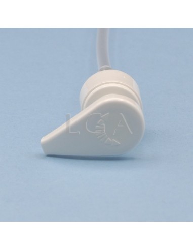 Flacone piatto bianco Ø24 100ml