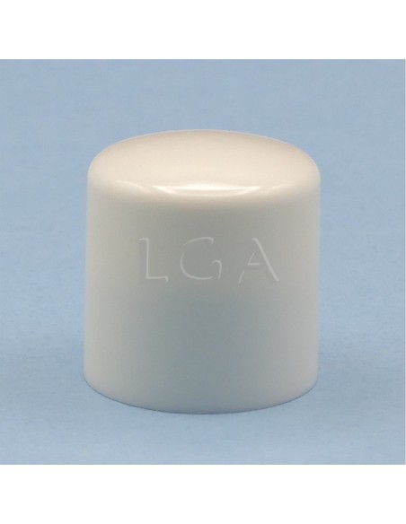 Flacon plastique rond blanc Ø24 100ml