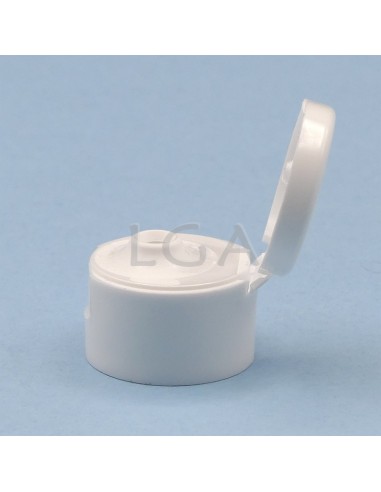 Flacone piatto bianco Ø24 100ml