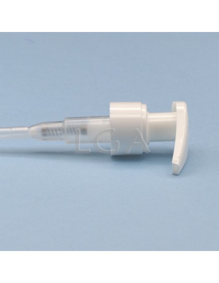 Flacone piatto bianco Ø24 100ml