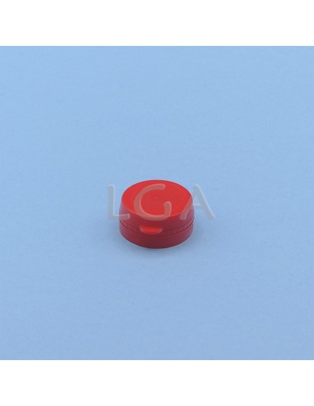 Zoppica a pillole in plastica bianco 50ml con capsula antimanomissione