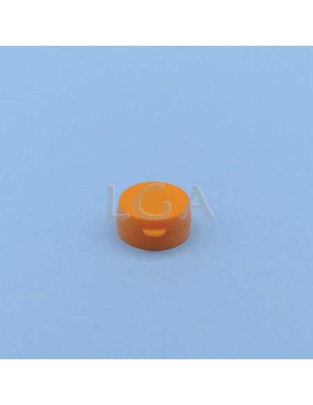 Zoppica a pillole in plastica bianco 30ml con capsula antimanomissione