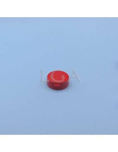 Zoppica a pillole in plastica cristallo ambrato 300ml con capsula antimanomissione