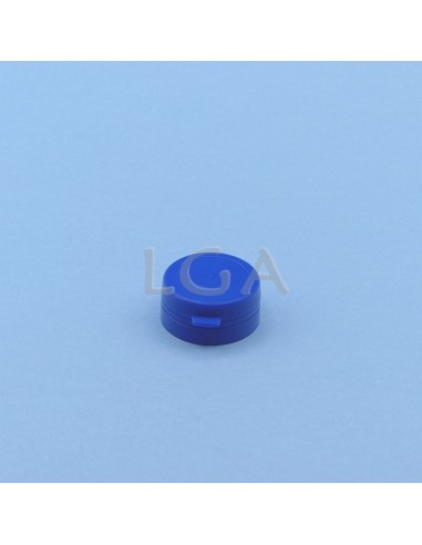 Pilulier plastique cristal 30ml, à couvercle inviolable