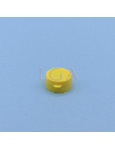 Pilulier plastique cristal 30ml, à couvercle inviolable