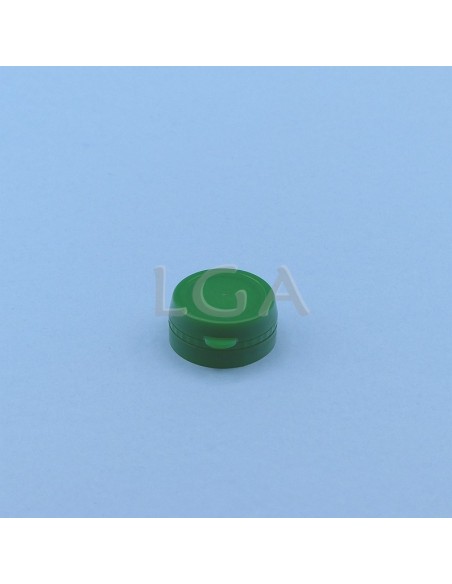Pilulier plastique cristal 30ml, à couvercle inviolable