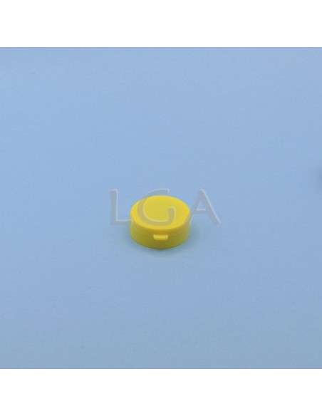 Pilulier plastique cristal 75ml, à couvercle inviolable