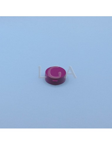 Pilulier plastique cristal 75ml, à couvercle inviolable