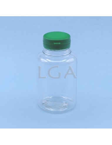 Kapselbox aus Plastik- kristallin- 75ml mit Verschluss mit Sicherheitsgewinde
