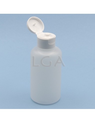 Flacon cruchon plastique rond 125ml